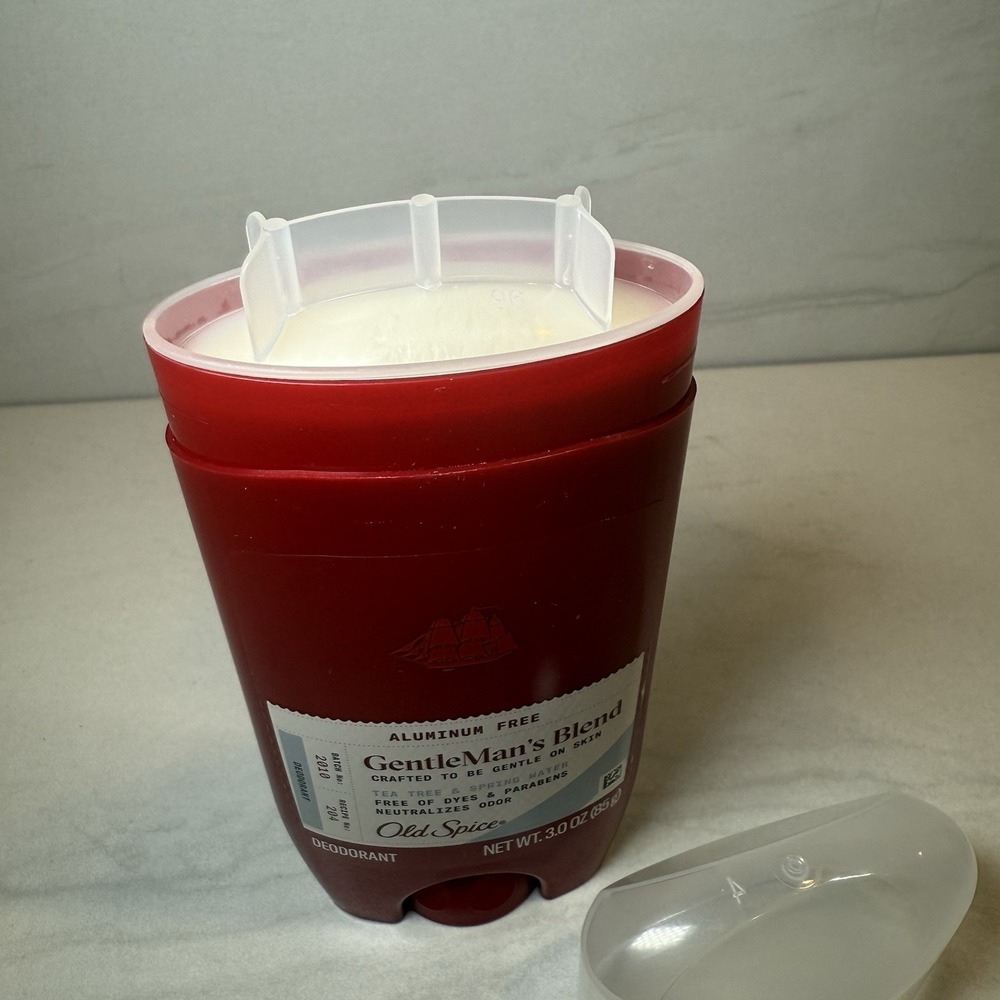 Old Spice Gentleman's Deodorant TeaTree & Spring Water, Aluminum-Free, 3 oz New - Picture 4 of 4